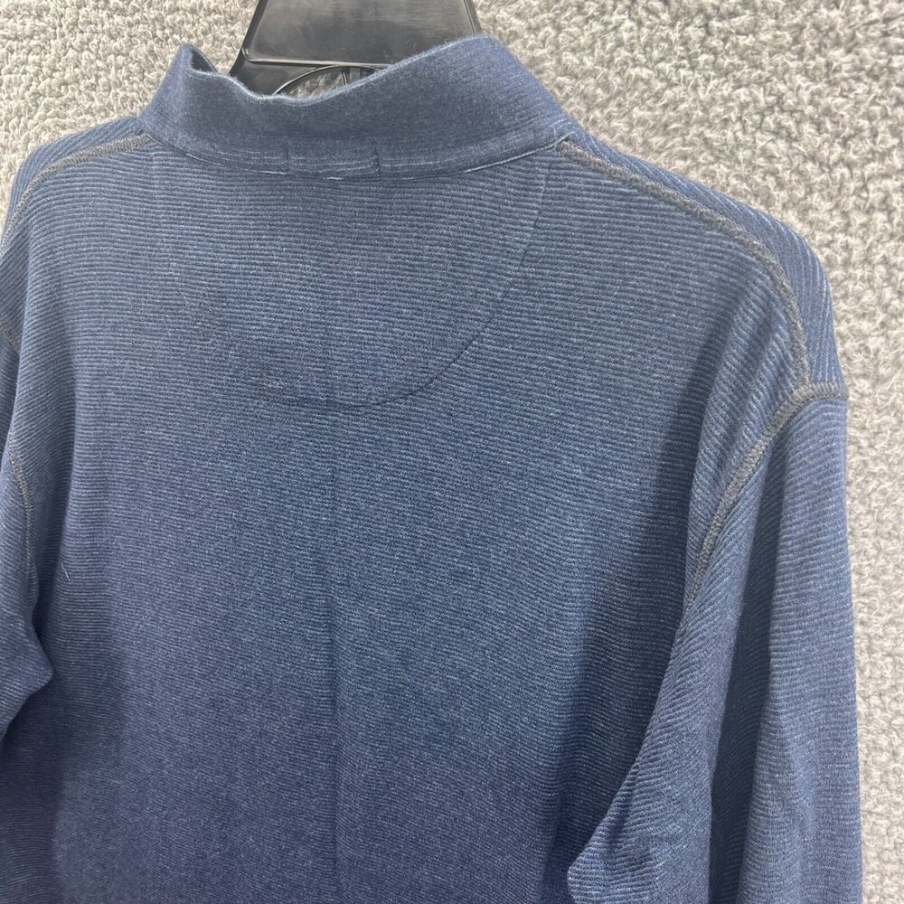 Peter Millar Pullover XL Blue Men's Ottoman Interlock 1/4 Zip Long Sleeve XL - Picture 7 of 12